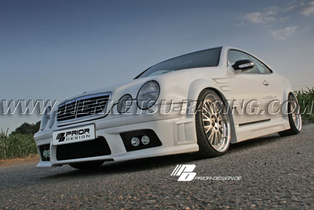 ชุดแต่งรอบคัน Mercedes CLK w208 WIDEBODY ทรง Prior-Design